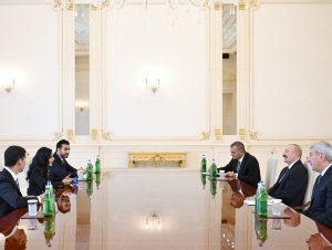 İlham Əliyev Dünya Turizm Təşkilatının Baş katibini qəbul edib