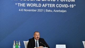 Prezident İlham Əliyev VIII Qlobal Bakı Forumunda çıxış edib - YENİLƏNİB