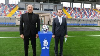 UEFA İlham Əliyevin açılışını etdiyi stadion barədə paylaşım edib