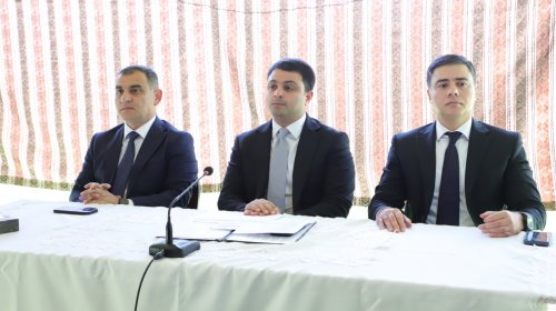 Neftçalanın icra başçısı səyyar görüş keçirib