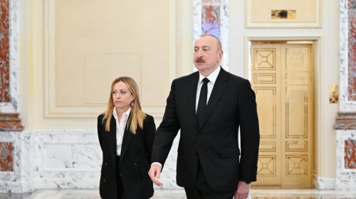İlham Əliyev İtaliya Nazirlər Şurasının sədri ilə görüşüb