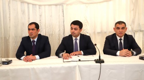 Neftçalanın icra başçısı səyyar görüş keçirib - FOTOLAR