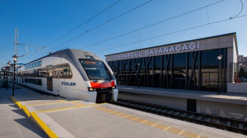 Dərnəgül dəmir yolu dayanacağı sərnişinlərin istifadəsinə verilib