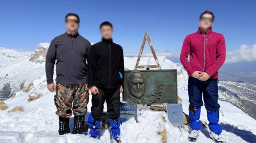 DTX əməkdaşları “Heydər zirvəsi”nə yürüş təşkil ediblər