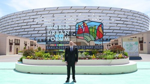 Prezident WUF13 ilə bağlı görülən işlərlə tanış olub