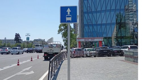 Sabahdan bu zolaqlara girsəniz - Cərimə olunacaqsınız