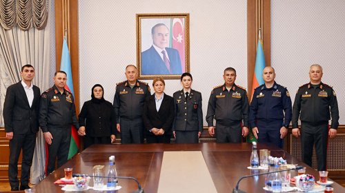 Pəncəli Teymurovla Vaqif Qurbanovun ailələrinə medalları təqdim olundu