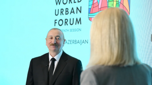 İlham Əliyev: WUF13-ə ev sahibliyi etmək bizim üçün böyük şərəfdir