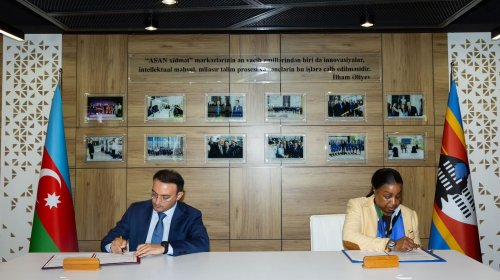 “ASAN xidmət” təcrübəsi Esvatinidə tətbiq ediləcək