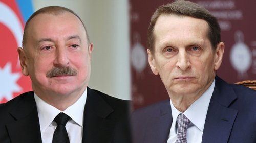 Narışkin Prezidenti təbrik etdi