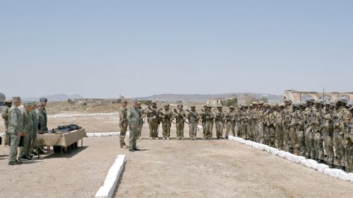 HDQ-nin döyüş atışlı taktiki təlimi keçirilir