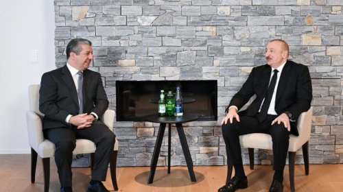 Məsrur Bərzani Prezident İlham Əliyevə təbrik ünvanlayı