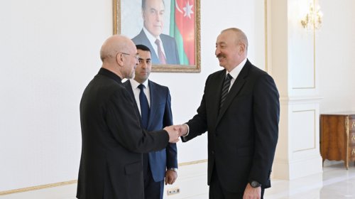 Prezident Qalibafı qəbul etdi