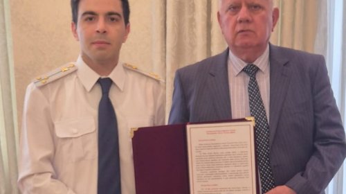 Veteran prokurorluq işçisi təbrik edilib