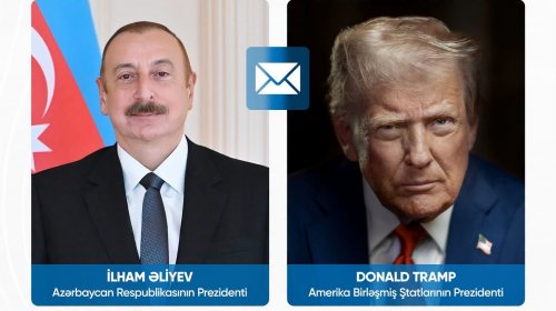 İlham Əliyev Donald Trampı təbrik edib