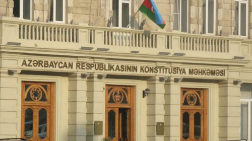 Konstitusiya Məhkəməsi Milli Məclisə tövsiyə verdi