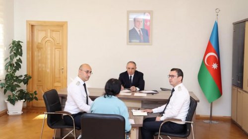 Baş prokuror Balakəndə vətəndaşları qəbul edib