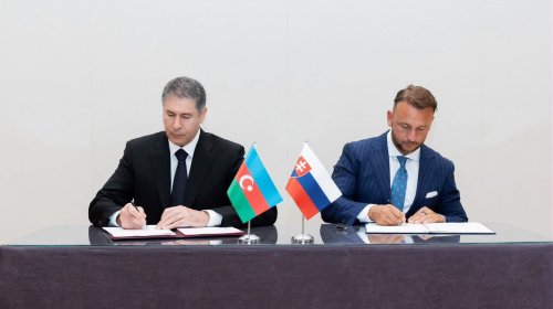 Vilayət Eyvazov Şuşada slovakiyalı həmkarı ilə görüşüb