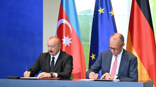 Berlində Azərbaycan-Almaniya sənədləri imzalanıb