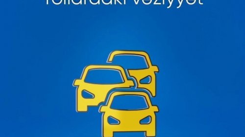 Bu yollarda tıxac var