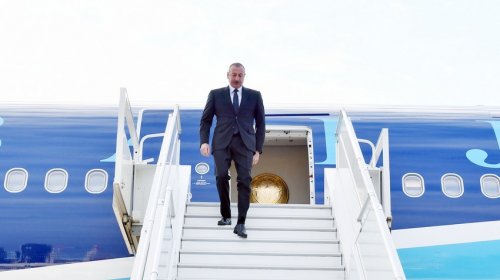 Prezident İlham Əliyev Qırğızıstanda səfərdədir
