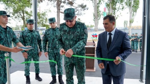 “Yalama” sərhəd komendantlığı xidməti istifadəyə verildi