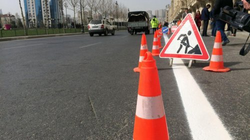Bakının iki küçəsində hərəkət məhdudlaşdırılacaq