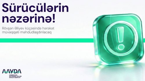 Sürücülərin NƏZƏRİNƏ!