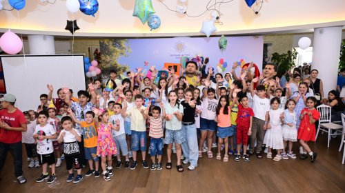 Heydər Əliyev Fondu uşaqlar üçün növbəti əyləncə tədbiri təşkil edib