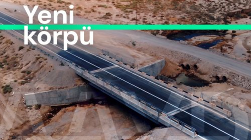 Sel sularının qəzalı vəziyyətə saldığı ərazidə yeni körpü tikilib