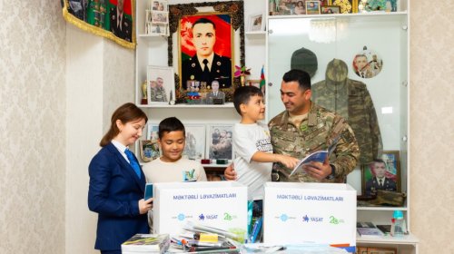 “YAŞAT” Fondu altıncı “Məktəbli ləvazimatları” layihəsini reallaşdırır