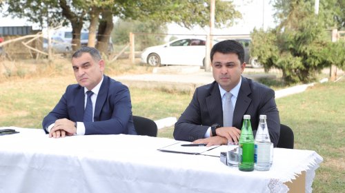 Neftçalanın icra başçısı səyyar görüş keçirib - FOTOLAR