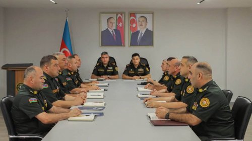 Strateji Obyektlərin Mühafizəsi Dövlət Agentliyində xidməti müşavirə keçirilib
