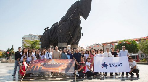 “YAŞAT” Fondunun təşkilatçılığı ilə şəhid övladları Çanaqqalada