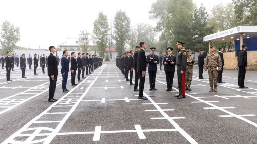 Vilayət Eyvazov Şəkidə vətəndaş qəbulu və sıra baxışı keçirib