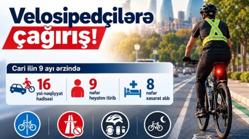 BDYPİ-dən velosipedçilərə çağırış