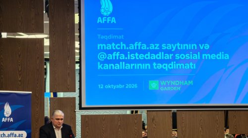 AFFA yeni layihələrini ictimaiyyətə təqdim edib