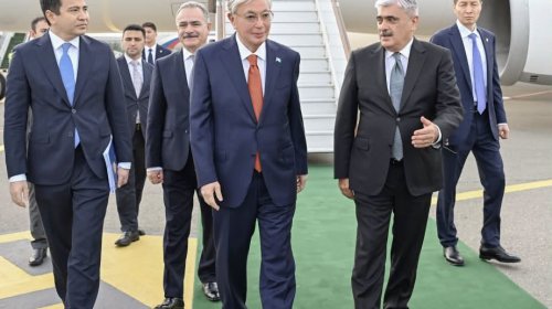 Qazaxıstan Prezidentinin Azərbaycana səfəri başlayıb