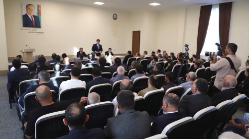 Neftçalanın icra başçısı səyyar qəbul keçirib