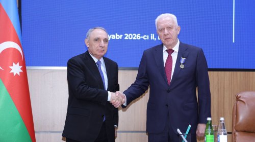 Kamran Əliyev Rusiya Baş prokuroru ilə görüşüb