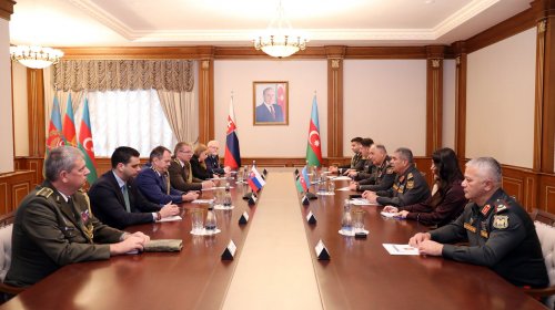 Zakir Həsənov Slovakiyanın nümayəndə heyətini qəbul edib