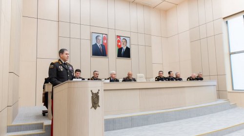 DİN-də Kollegiya iclası keçirilib