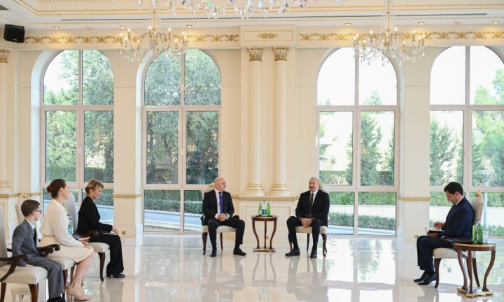 İlham Əliyev Gürcüstanın yeni səfirini qəbul edib